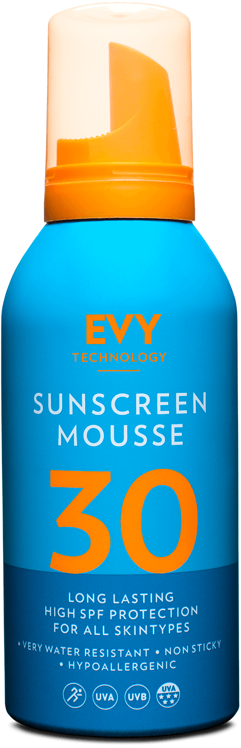 crema solare mousse spf 30 evy
