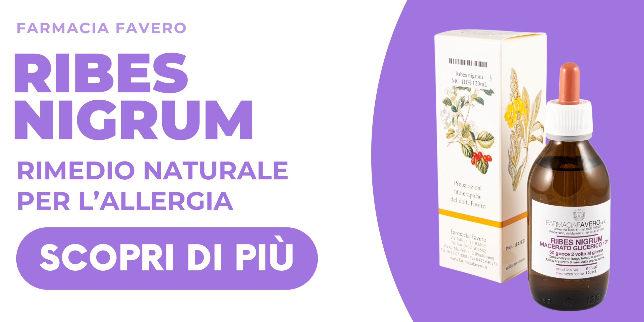 Ribes Nigrum Farmacia Favero