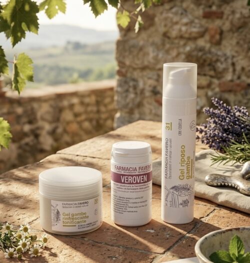 kit gambe leggere farmacia favero