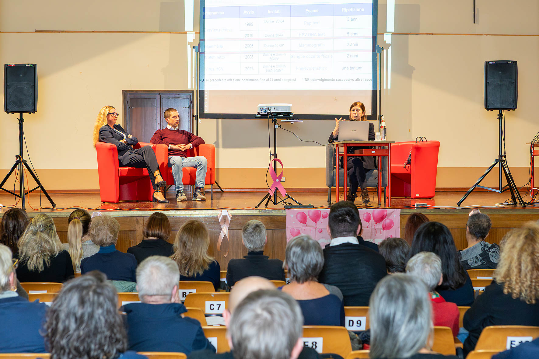 Evento prevenzione al seno farmacia favero